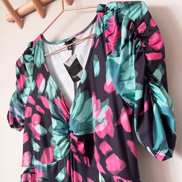 Torrid Cinch Front Butterfly Print Dress - Picture 5 of 15